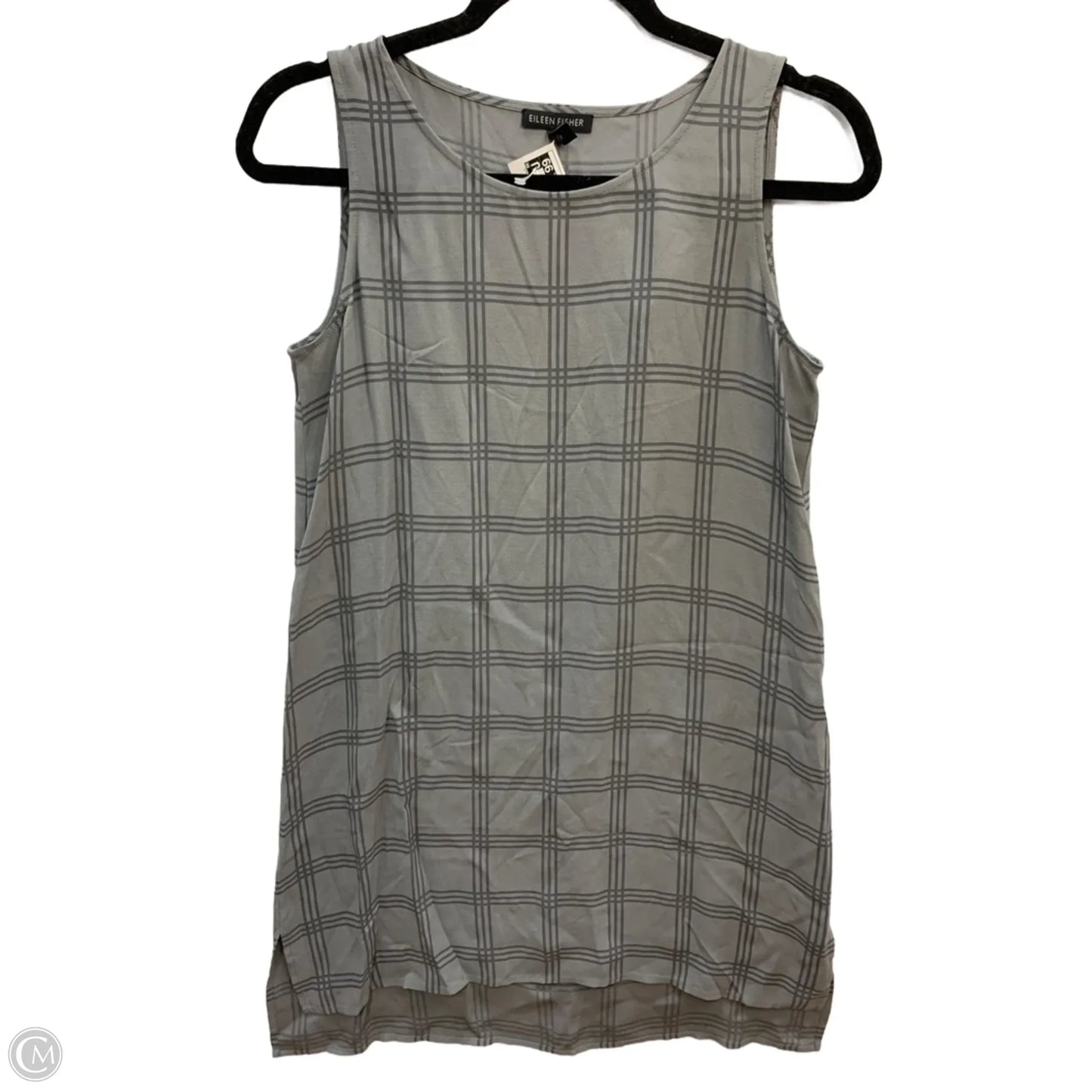 Dress Casual Midi By Eileen Fisher In Grey, Size: Xs
