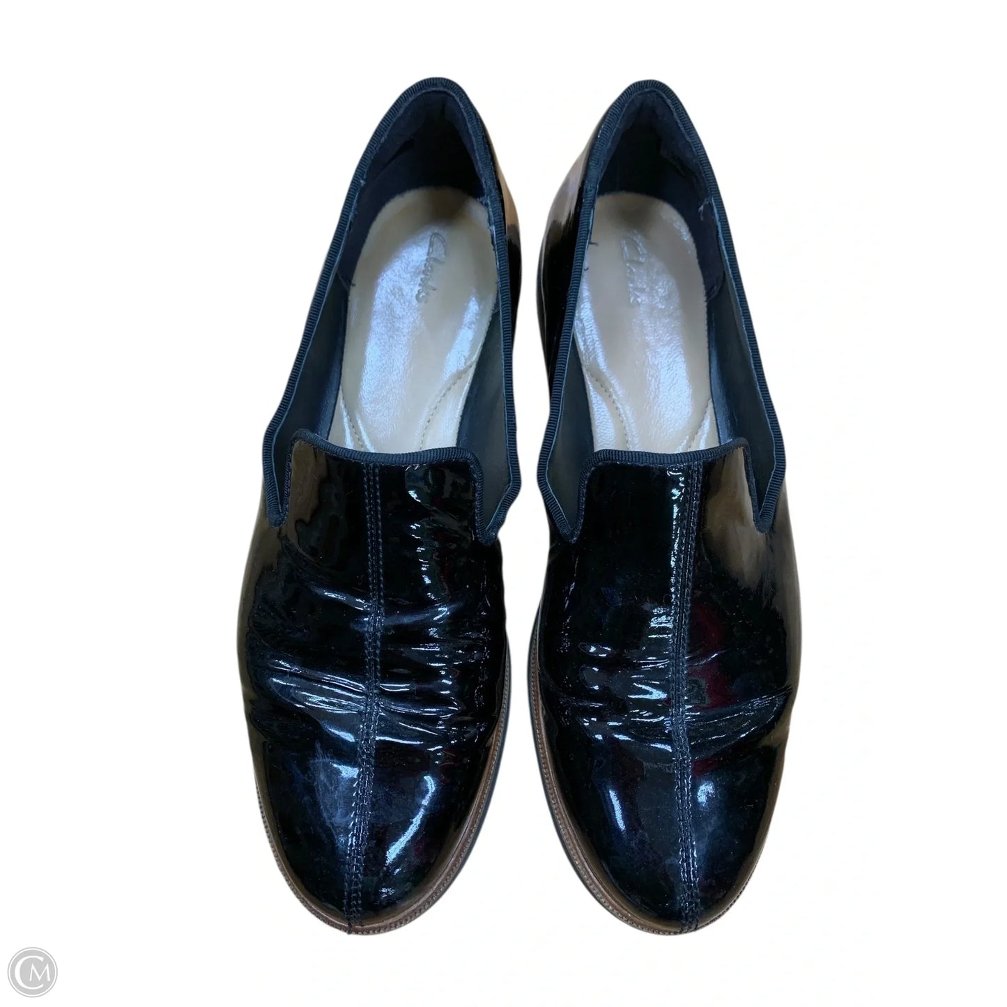 Shoes Flats By Clarks In Black, Size: 7