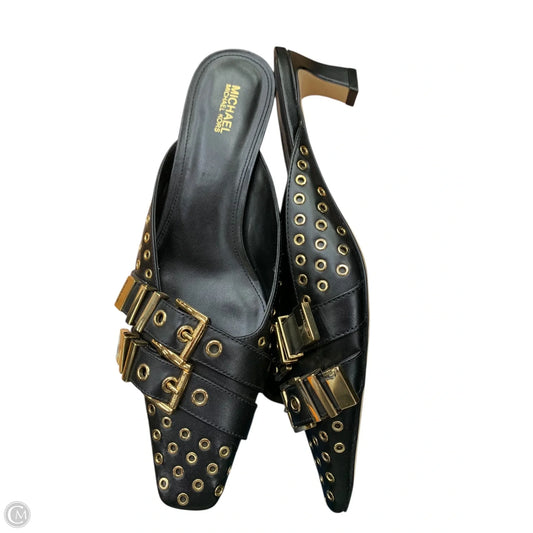 Shoes Heels Kitten By Michael By Michael Kors In Black, Size: 8.5