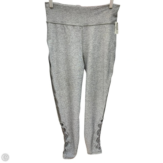Athletic Leggings By Lululemon In Grey, Size: 10