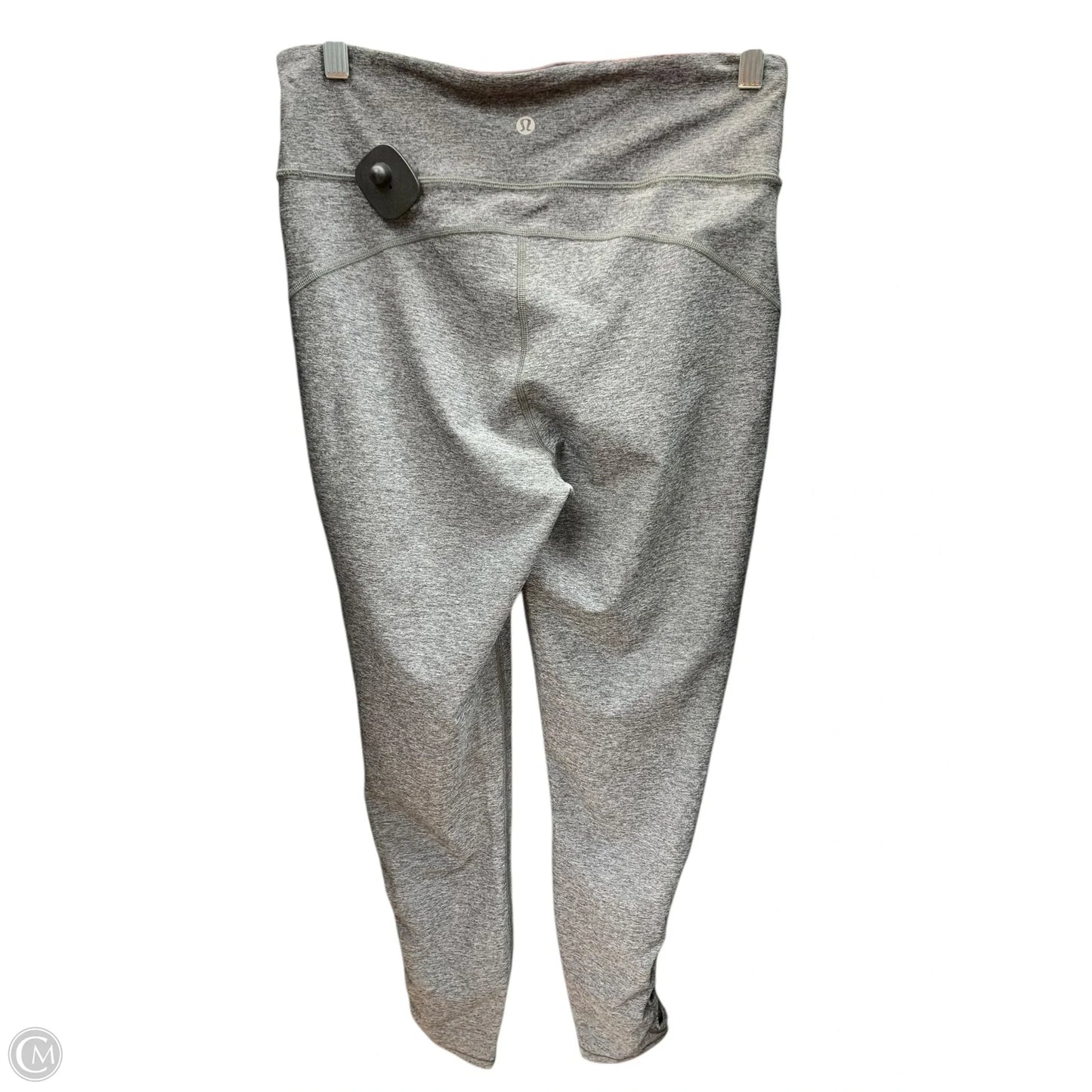 Athletic Leggings By Lululemon In Grey, Size: 10