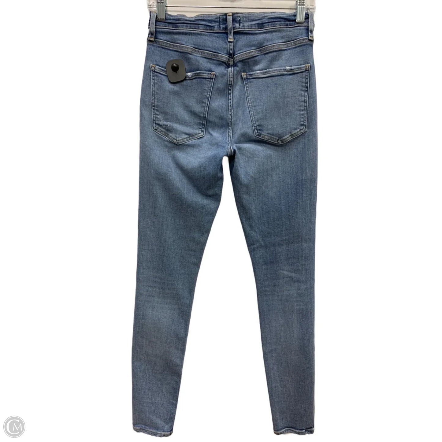 Jeans Skinny By Agolde In Blue Denim, Size: 6
