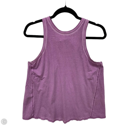 Athletic Tank Top By Lululemon In Purple, Size: M