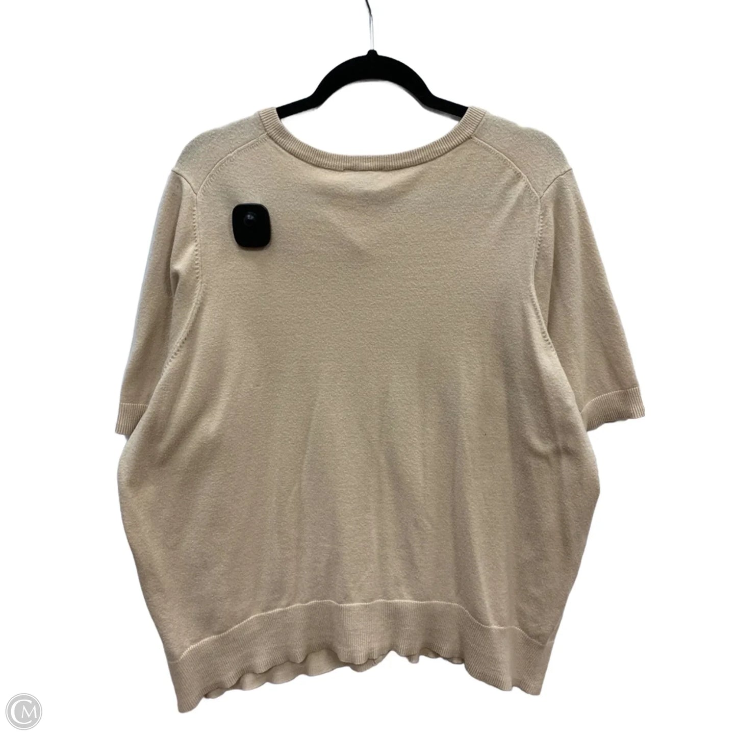 Sweater Cardigan By Torrid In Beige, Size: 22