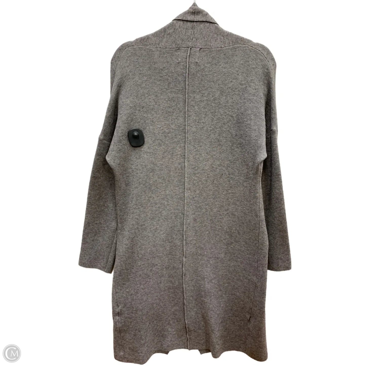 Sweater Cardigan By Clothes Mentor In Grey, Size: S