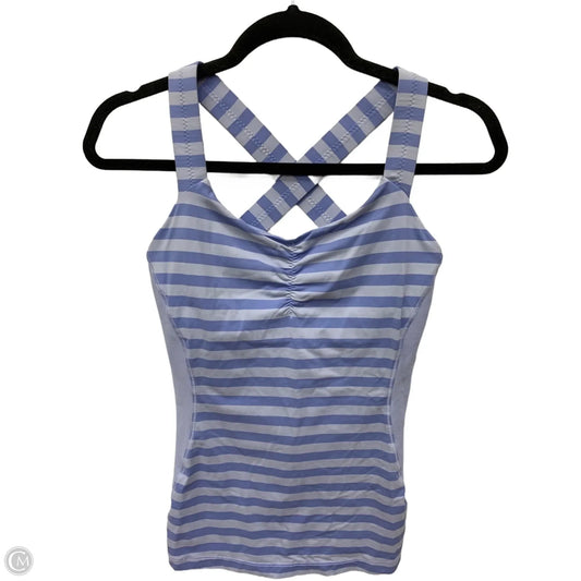 Athletic Tank Top By Lululemon In Blue, Size: 6