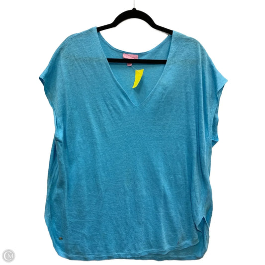 Sweater Designer By Lilly Pulitzer In Blue, Size: L