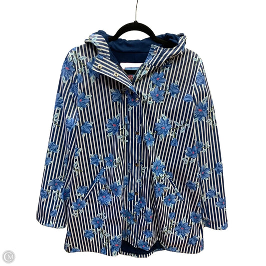 Jacket Windbreaker By Draper James In Floral Print, Size: Xs