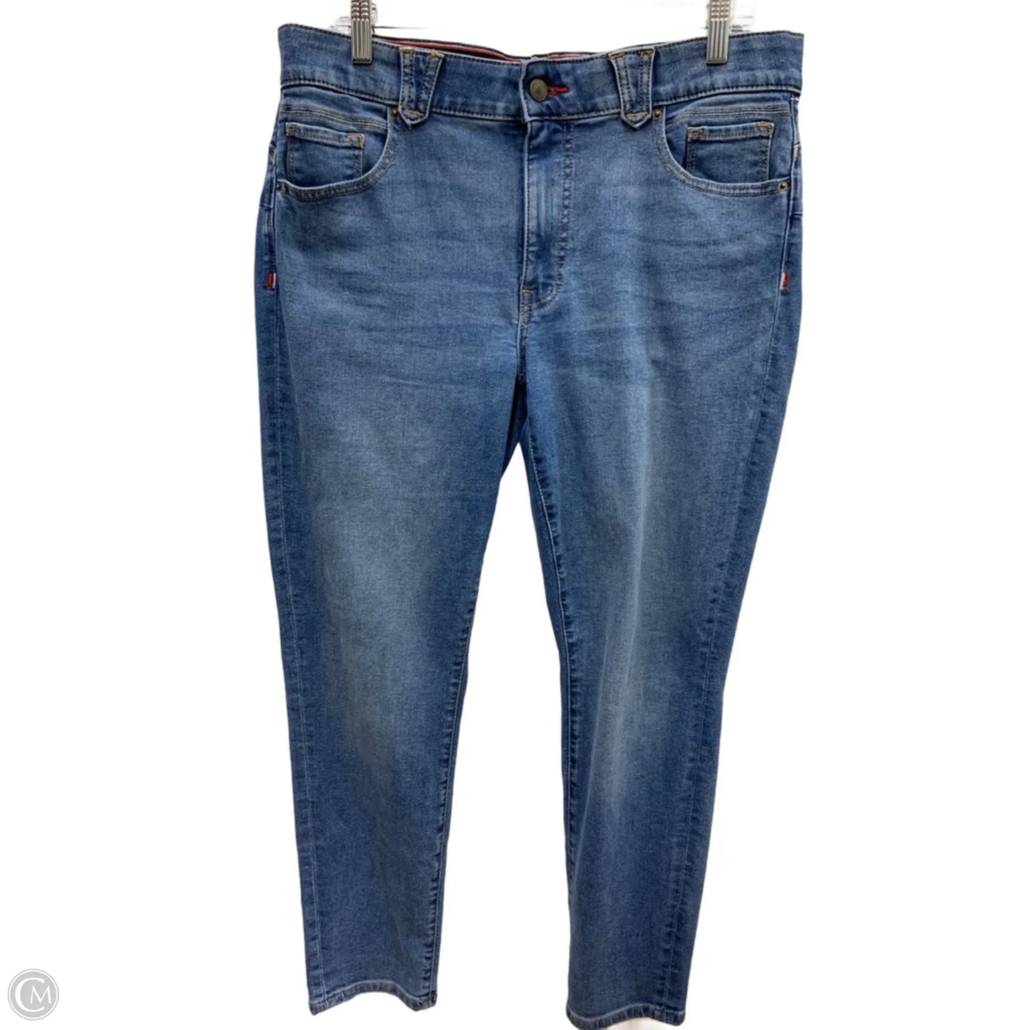Jeans Skinny By Tommy Hilfiger In Blue Denim, Size: 12