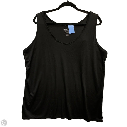 Tank Top By Just My Size In Black, Size: 3x
