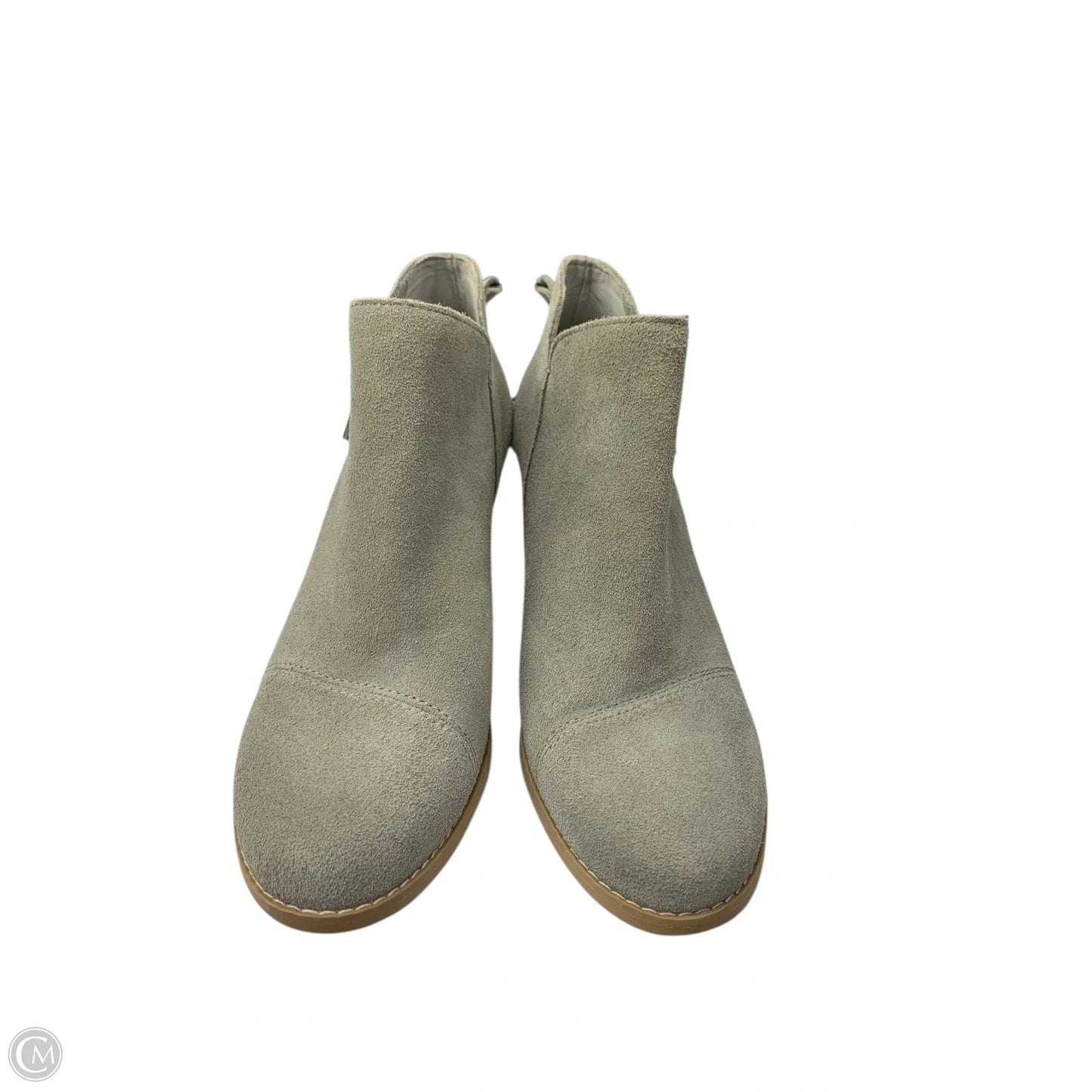 Boots Ankle Heels By Toms In Green, Size: 8