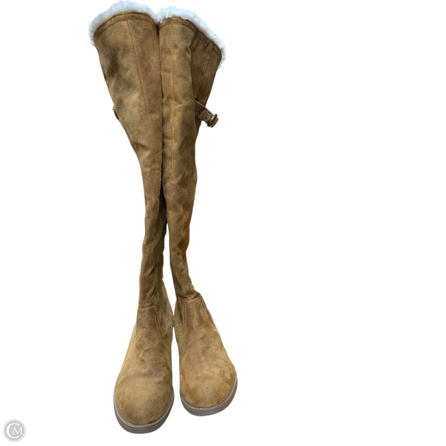 Boots Knee Flats By Maurices In Brown, Size: 10