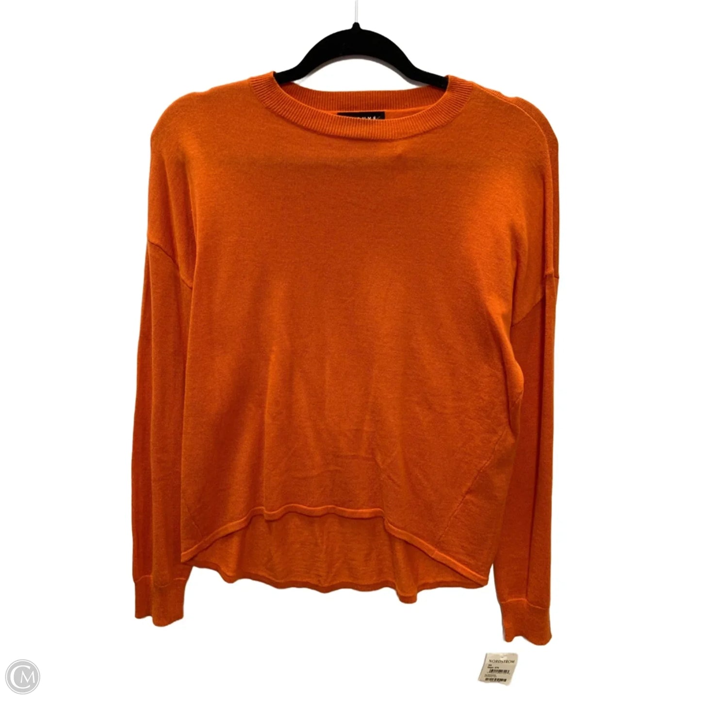 Top Long Sleeve By Trouve In Orange, Size: Xs