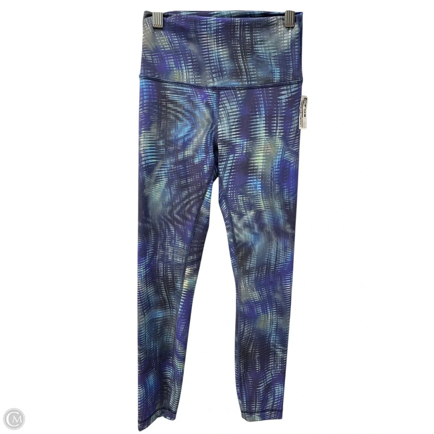 Athletic Leggings By Lululemon In Blue, Size: 4