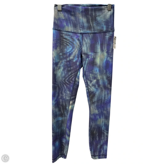 Athletic Leggings By Lululemon In Blue, Size: 4