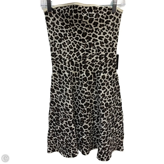 Dress Party Short By Express In Animal Print, Size: S