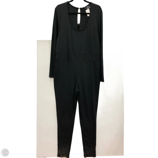 Jumpsuit By Clothes Mentor In Black, Size: 3x