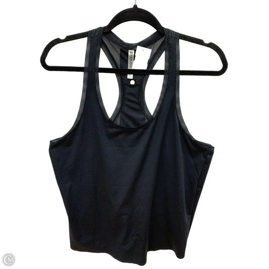 Athletic Tank Top By Fabletics In Black, Size: Xl