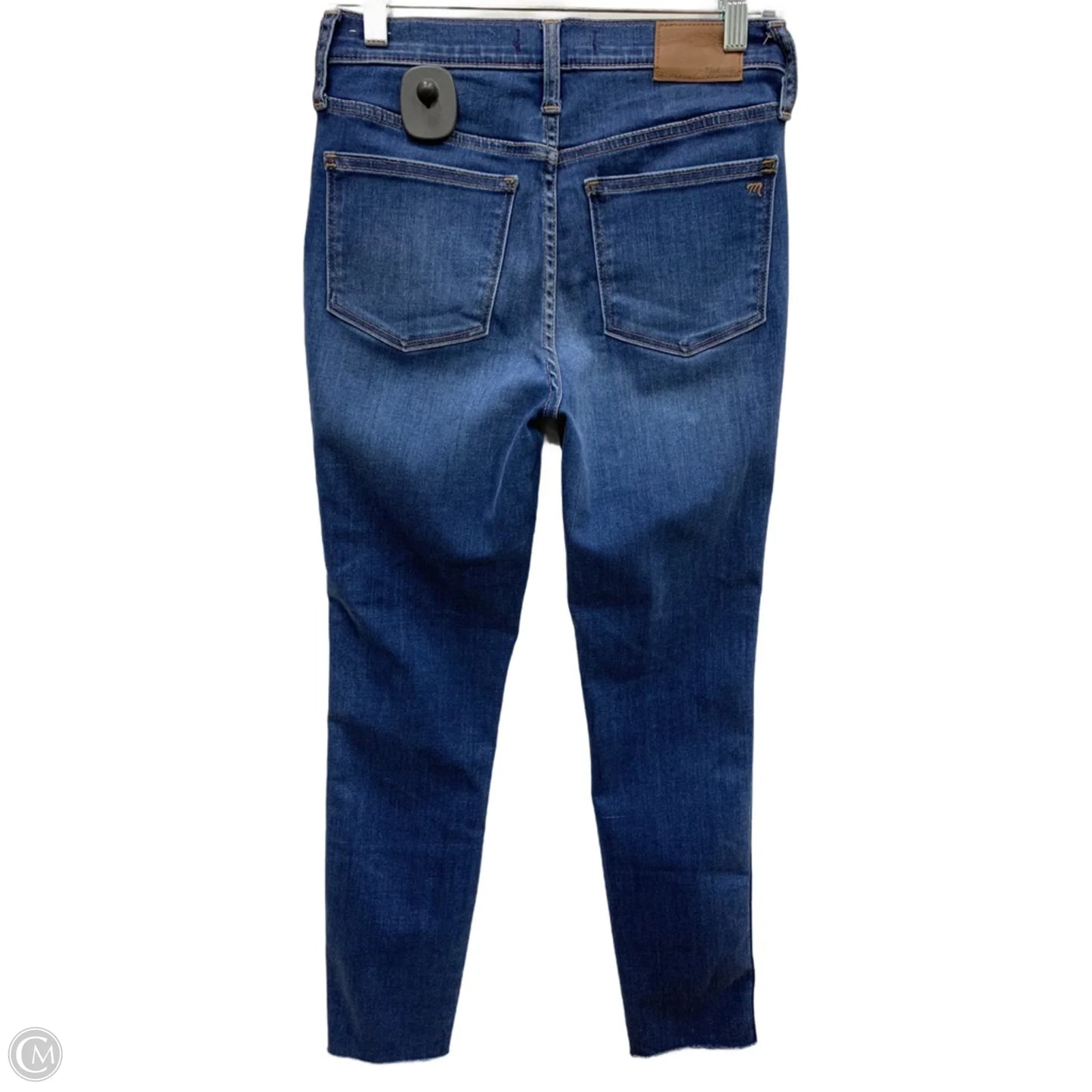 Jeans Boot Cut By Madewell In Blue Denim, Size: 0