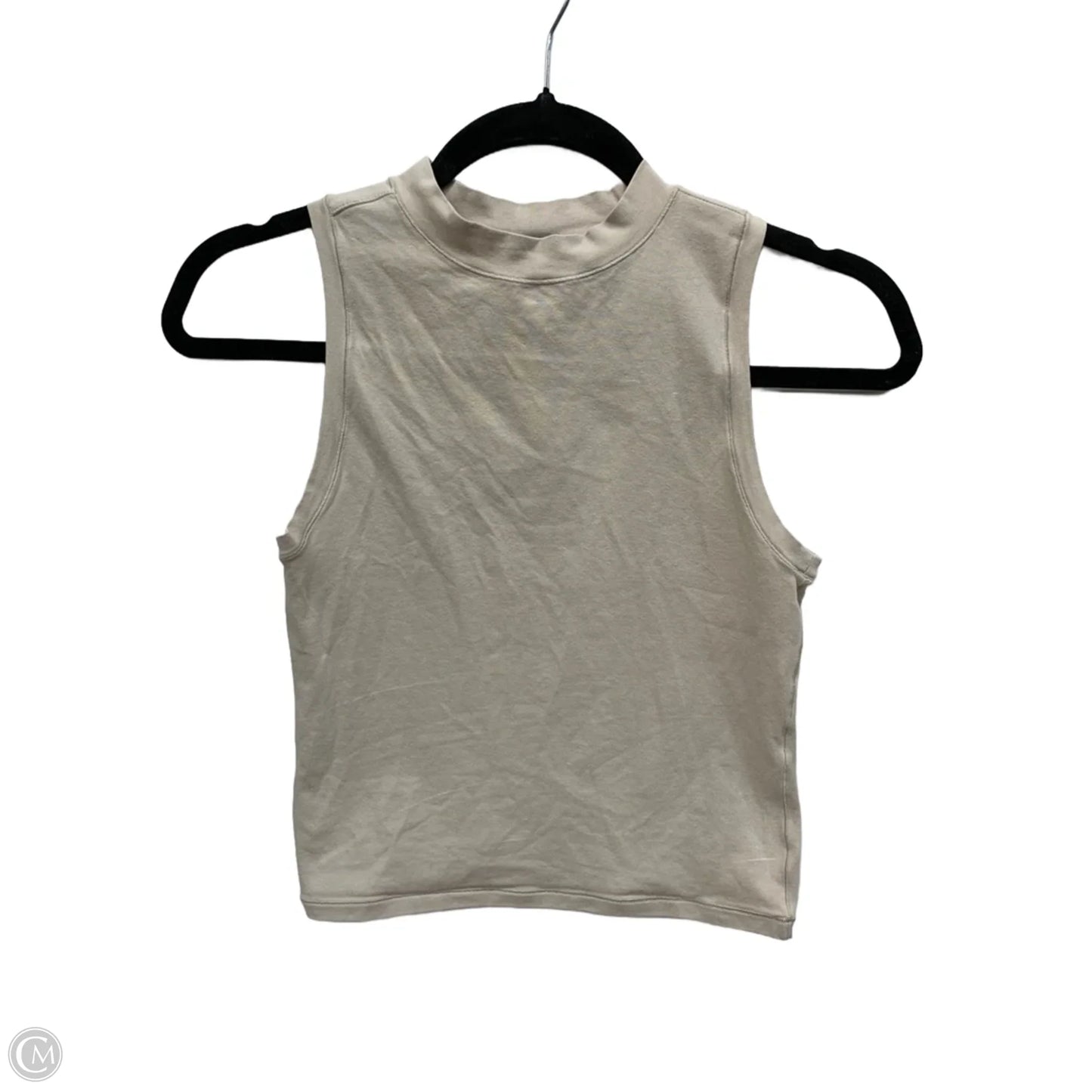 Athletic Tank Top By Yogalicious In Beige, Size: Xs
