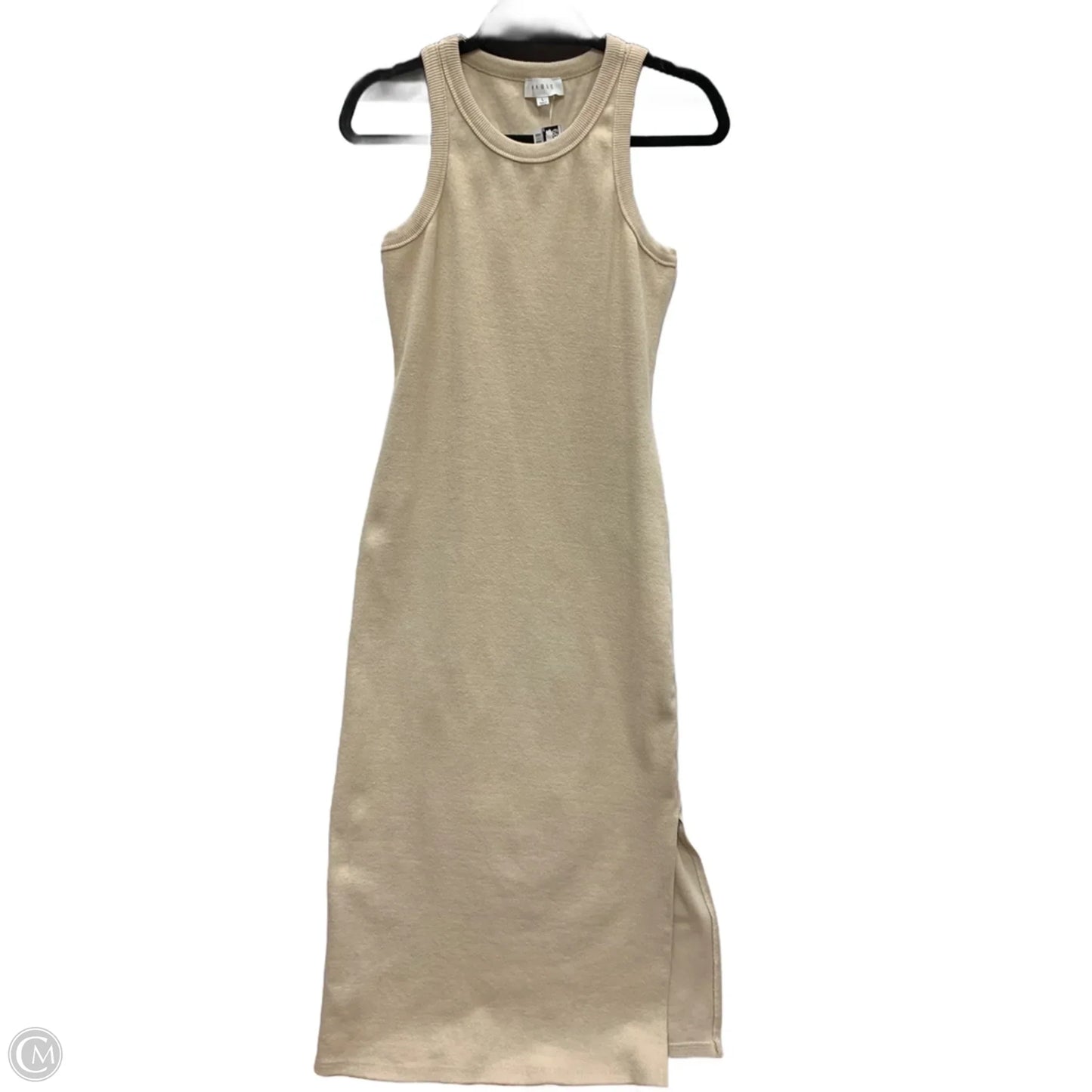 Dress Casual Maxi By Mable In Cream, Size: L