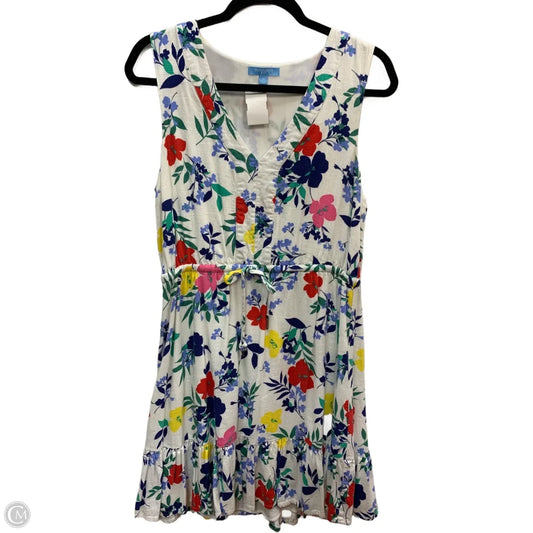 Dress Casual Midi By Draper James In Multi-colored, Size: M