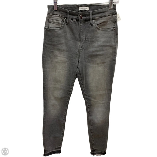 Jeans Skinny By Good American In Black, Size: 4