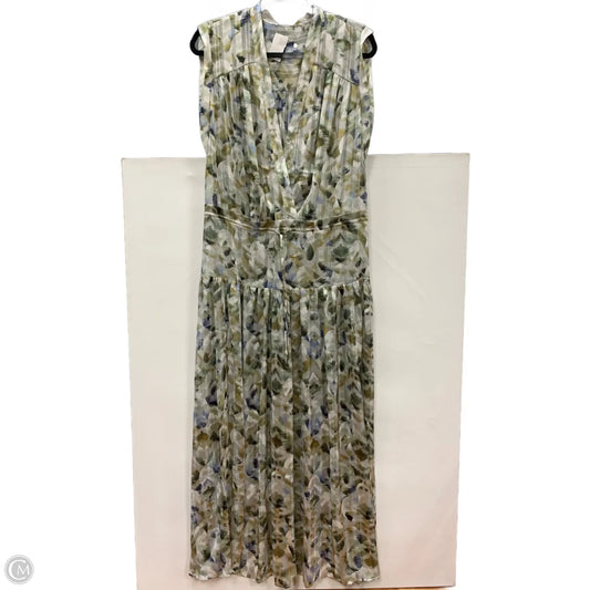 Dress Party Long By White House Black Market In Multi-colored, Size: Xl