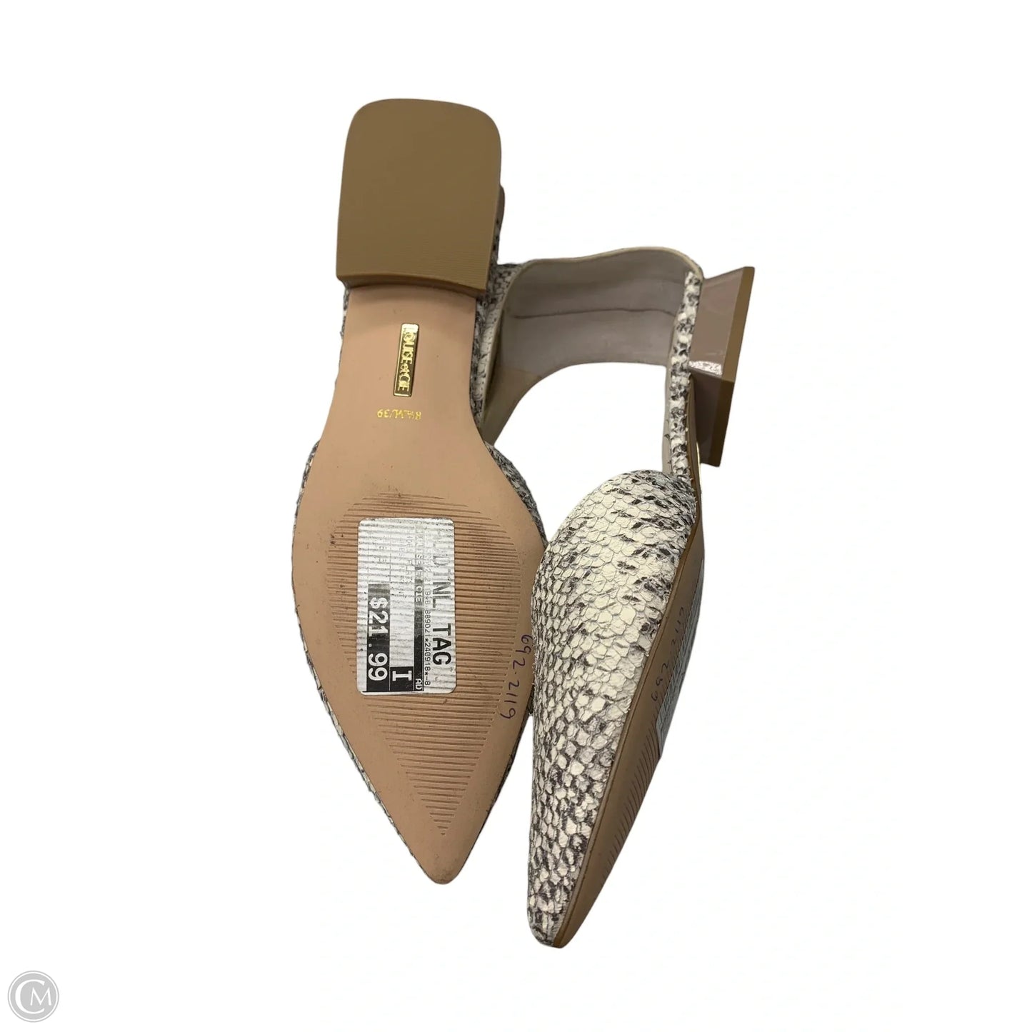 Shoes Flats By Louise Et Cie In Snakeskin Print, Size: 8.5