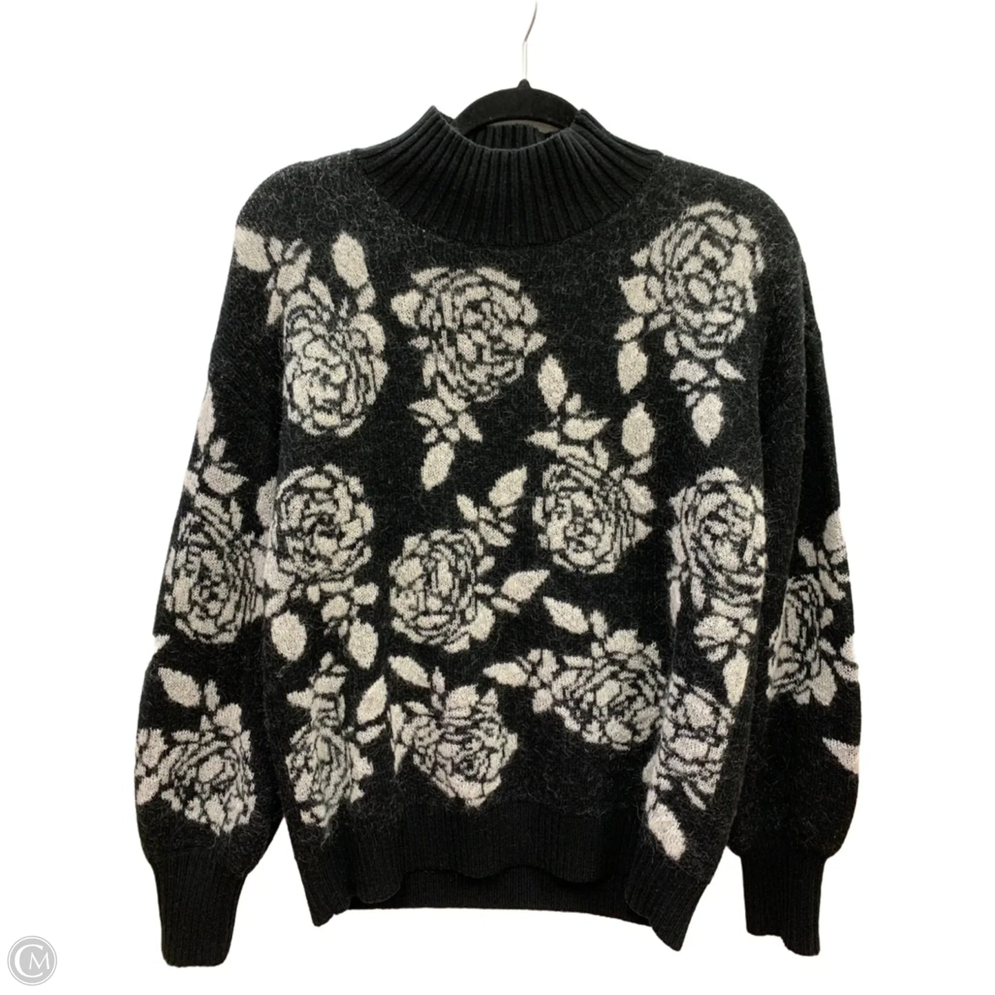 Sweater By Tyler Boe In Black & White, Size: Xs