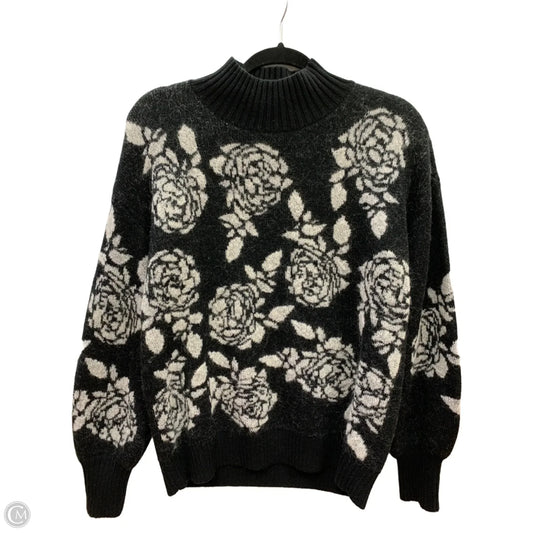 Sweater By Tyler Boe In Black & White, Size: Xs