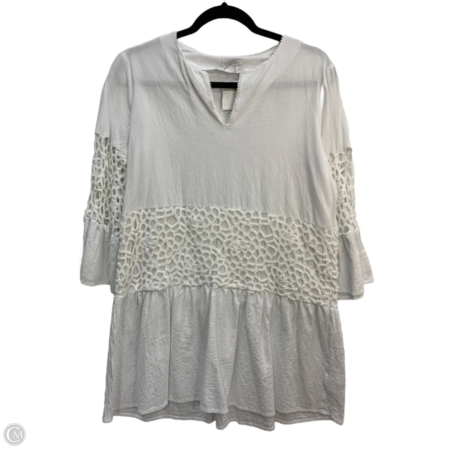 Dress Casual Midi By Tyler Boe In White, Size: L