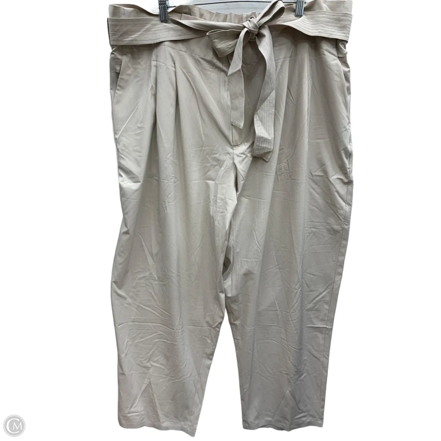 Athletic Pants By Athleta In Tan, Size: 3x