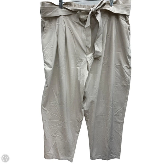 Athletic Pants By Athleta In Tan, Size: 3x
