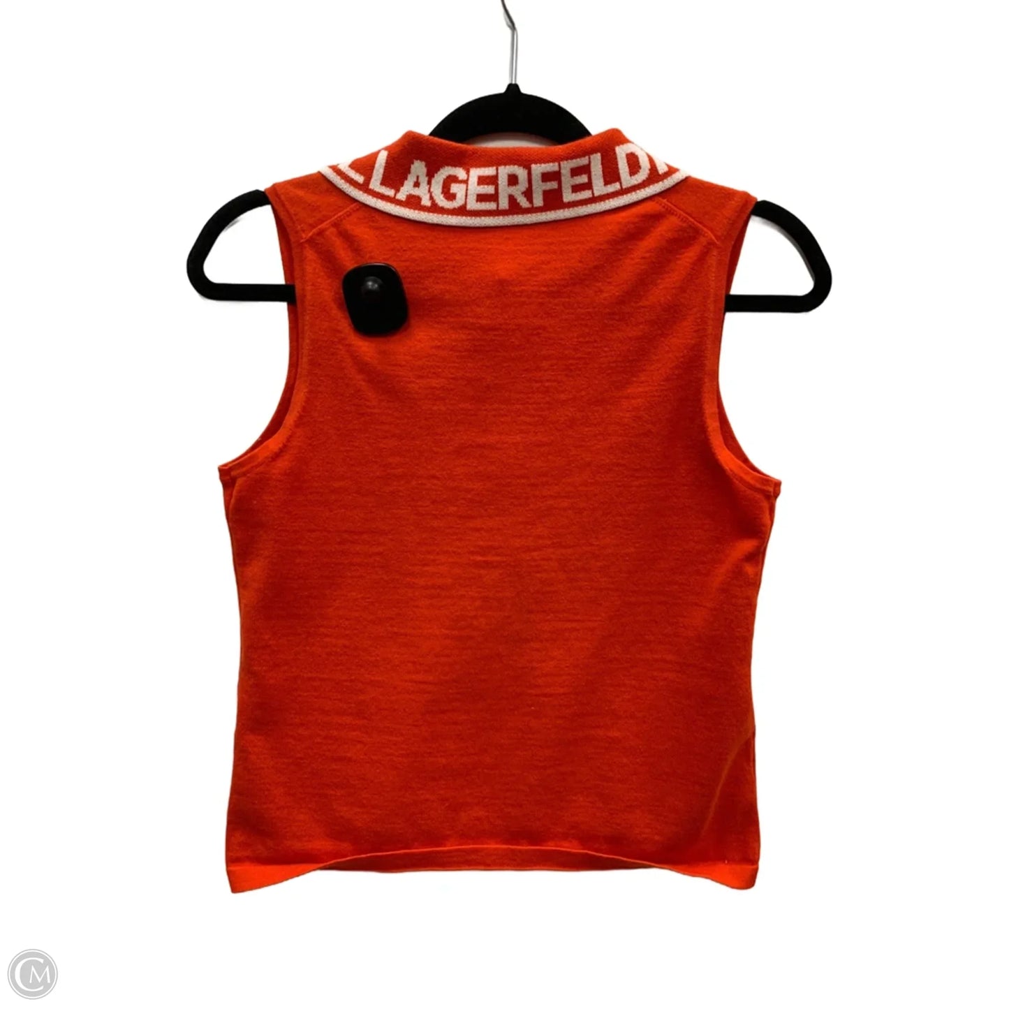 Tank Top Designer By Karl Lagerfeld In Red, Size: Xs