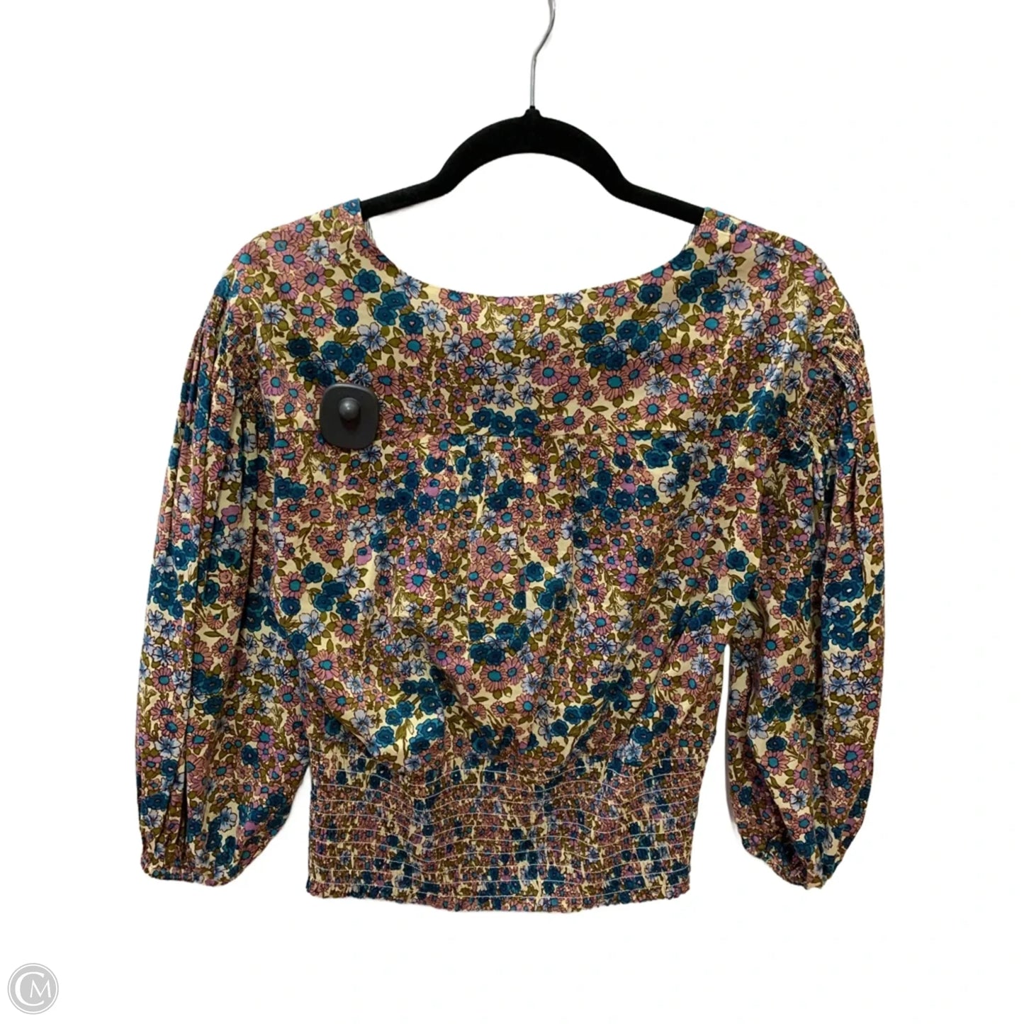 Top Long Sleeve By Maeve In Nautical Print, Size: Xs