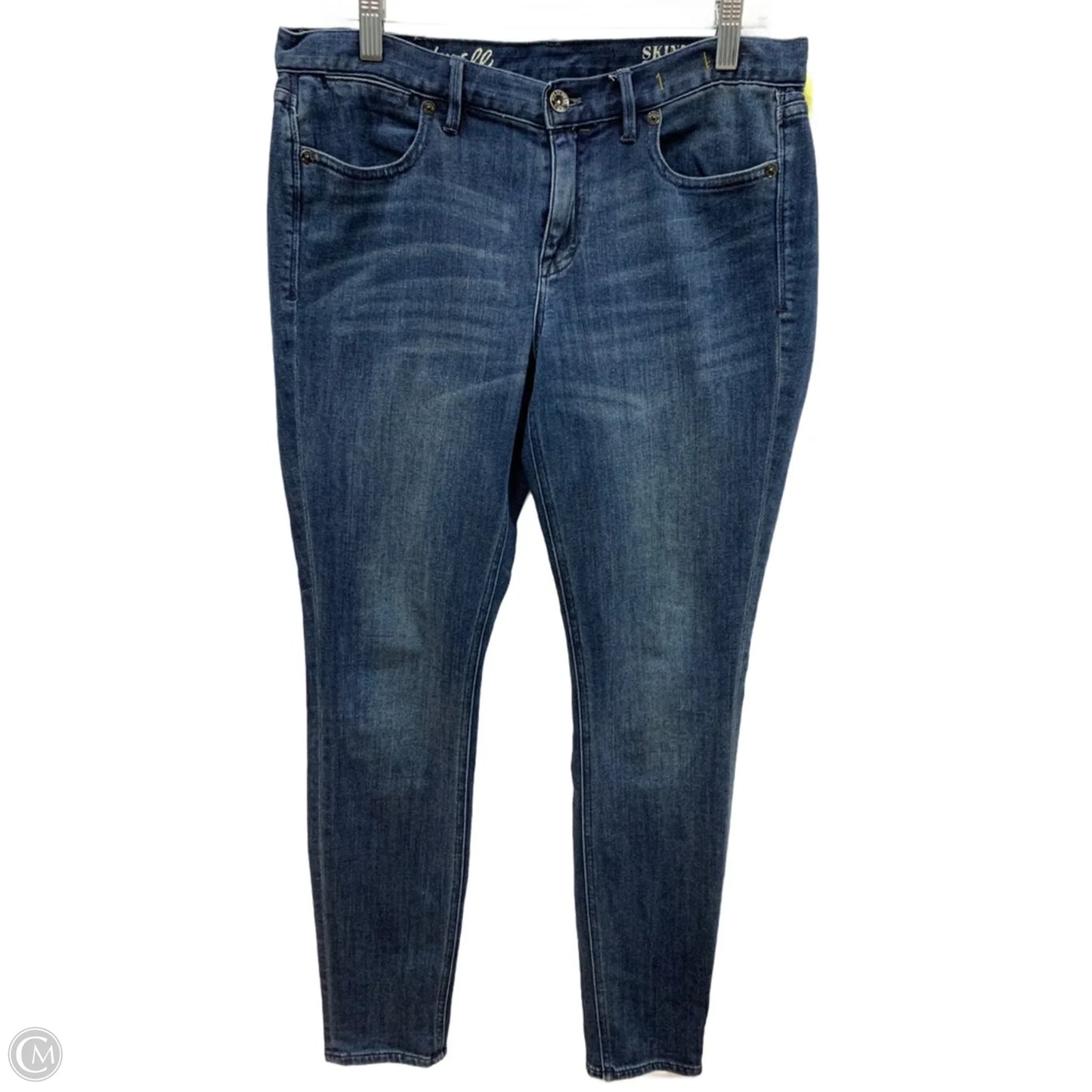 Jeans Skinny By Madewell In Blue Denim, Size: 10