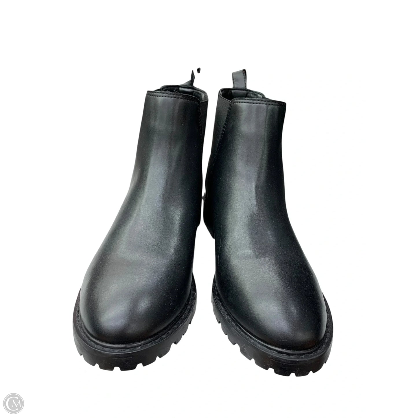 Boots Ankle Flats By Steve Madden In Black, Size: 8.5