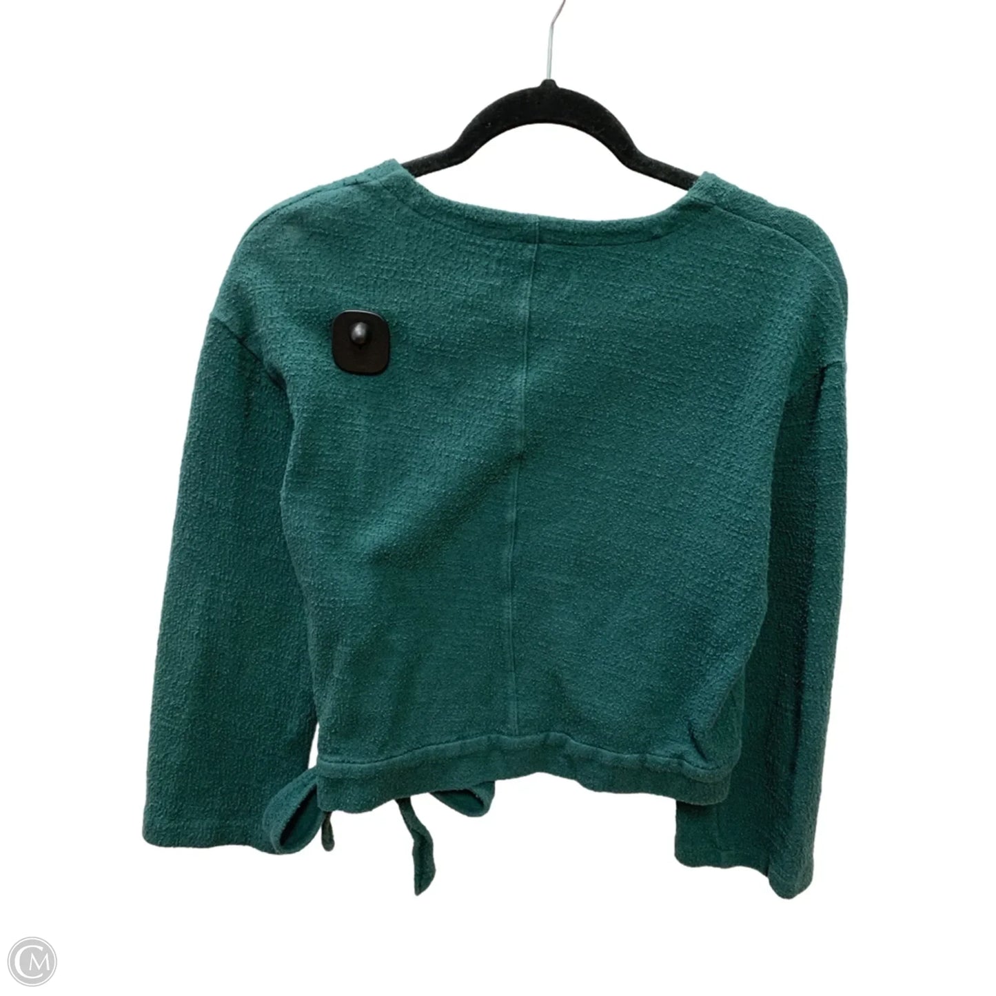 Top Long Sleeve By Madewell In Green, Size: S