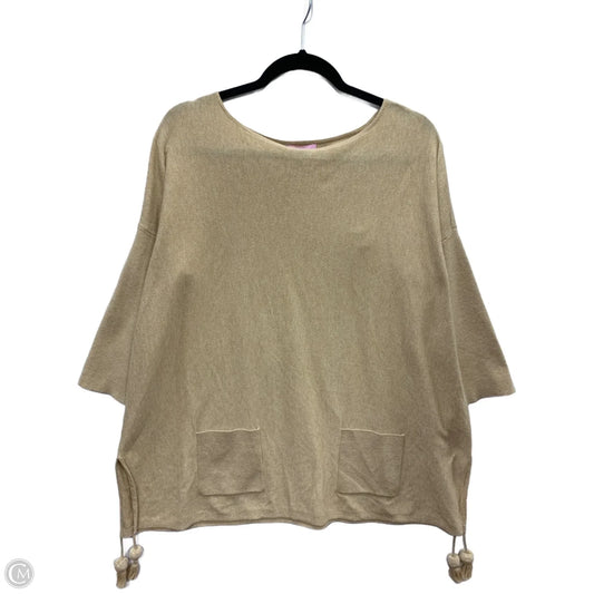 Sweater Designer By Lilly Pulitzer In Tan, Size: M