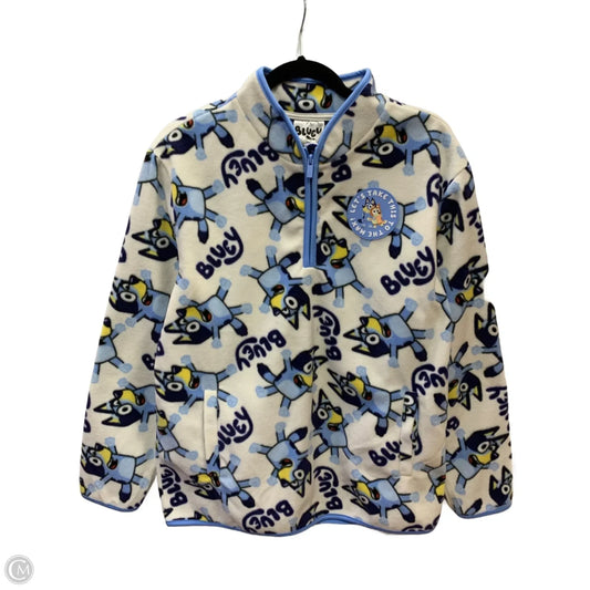 Sweatshirt Collar By Clothes Mentor In White, Size: Xl