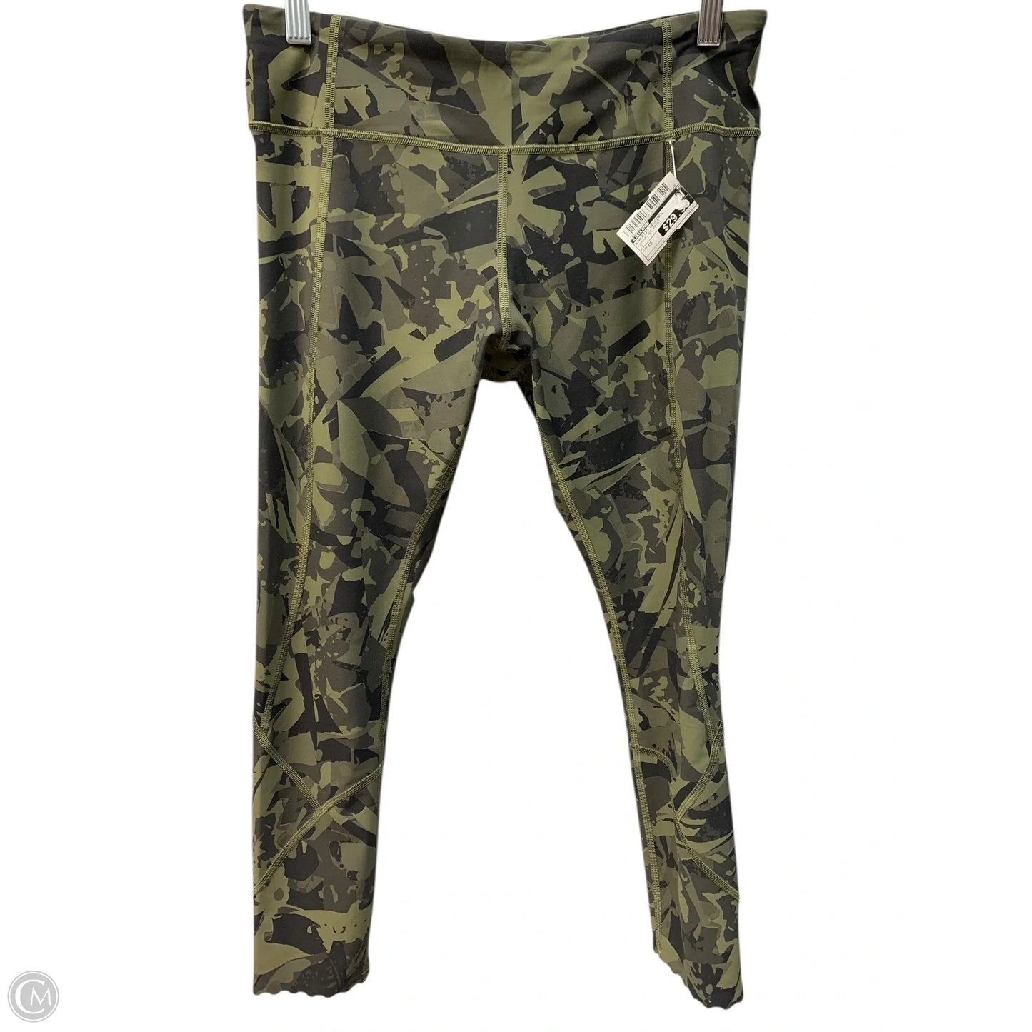 Athletic Leggings By Lululemon In Camouflage Print, Size: 10