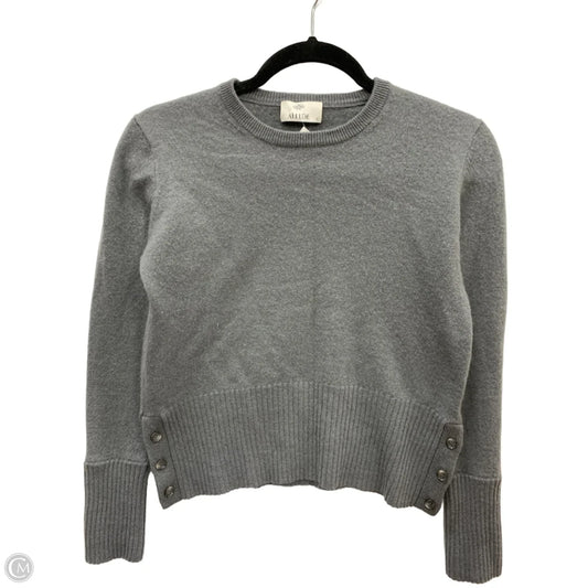 Sweater Cashmere By Clothes Mentor In Grey, Size: S