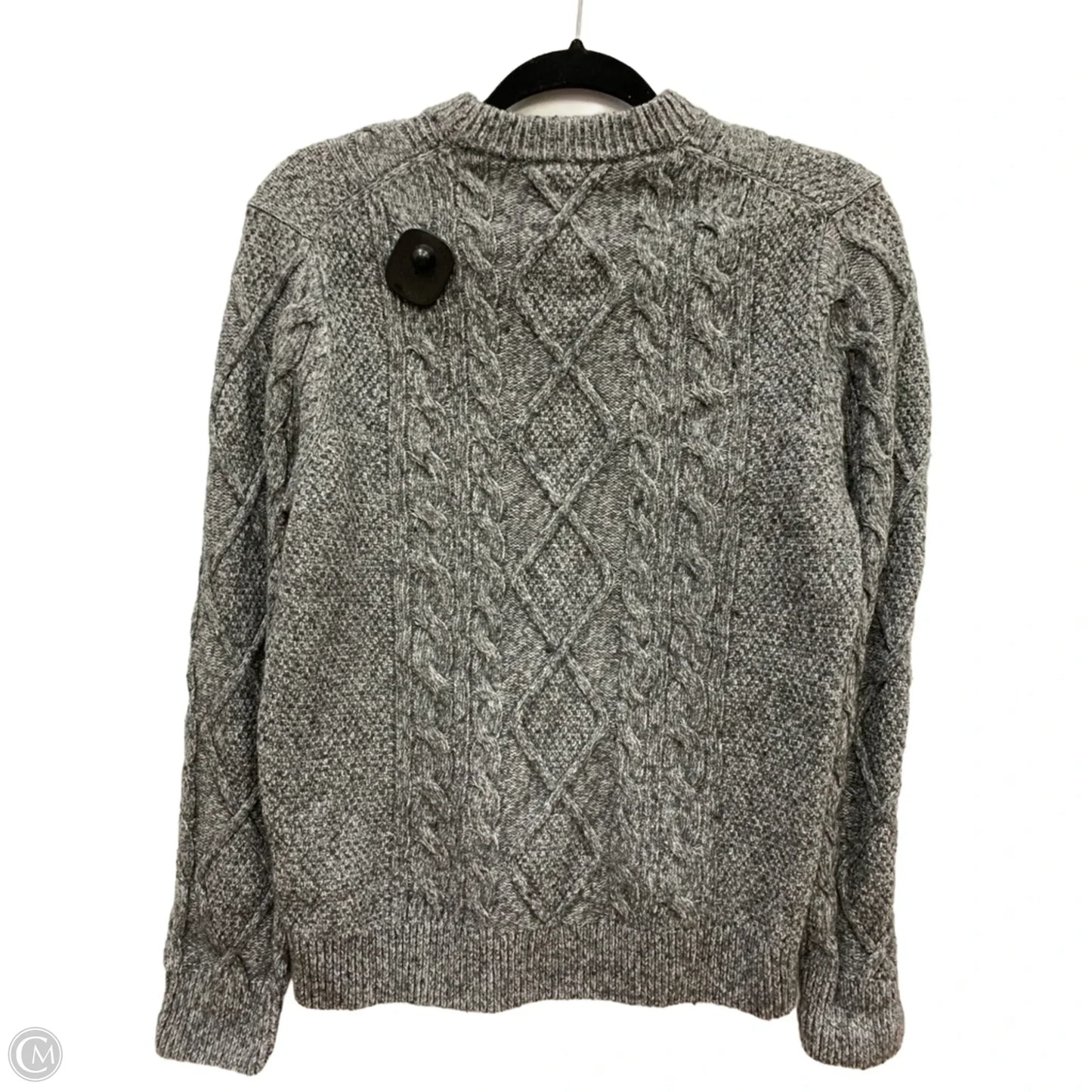 Sweater By Abercrombie And Fitch In Grey, Size: L