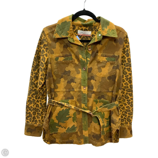 Top Long Sleeve By Pilcro In Animal Print, Size: Xs