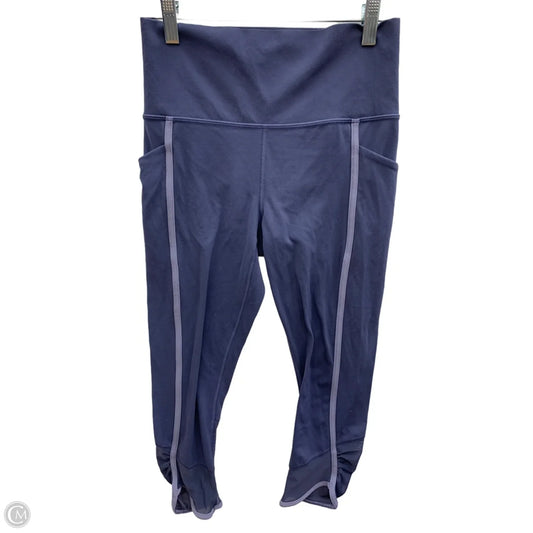 Athletic Leggings By Athleta In Purple, Size: S