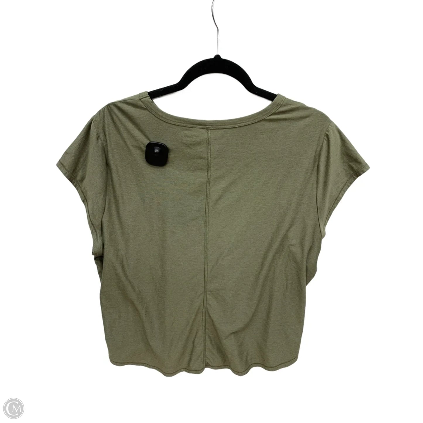 Athletic Top Short Sleeve By Old Navy In Grey, Size: Xl