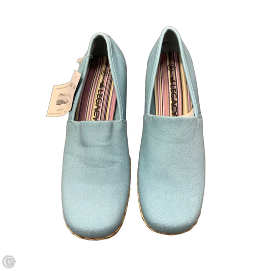 Shoes Flats By Clothes Mentor In Blue, Size: 8