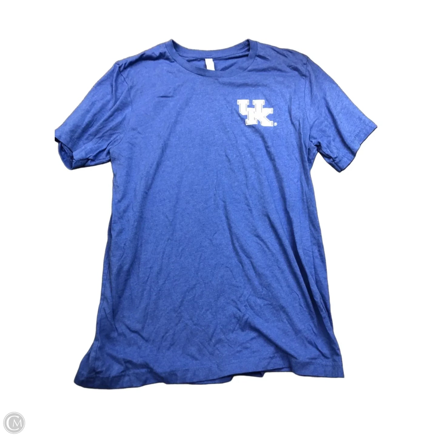 Top Short Sleeve By Canvas In Blue, Size: L