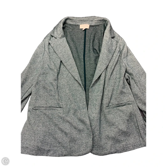 Blazer By Skies Are Blue In Green, Size: 2x